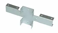 Х кронштейн для забора 50х50/40х20